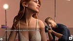 The Stepmother Is Alone in the Room, Secretly Having Fun with the Photographer on the Bed