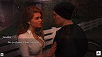 The Stepmother Is Holding a Handsome Neighbor Close and Kissing Him Deeply