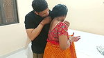 Beautiful Indian Bhabhi Romantic Fucking in Saree with Neighbors Friend