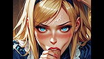 Deepthroat blowjob hentai compilation PMV