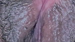 Hairy close up pussy