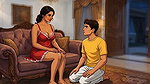 House wife with his boy friend no one in home