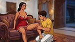 House wife with his boy friend no one in home