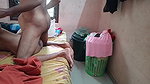 Indian housewife licks husband’s penis in her mouth