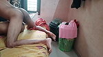 Indian housewife licks husband’s penis in her mouth