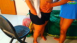 Indian MILF Stepaunty Sexy Stepaunty Came to Collect House Rent but She Gets Hot & Fucked