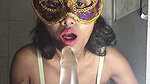 Indian wife playing with dildo