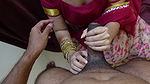 Hot indian aunty saree sex and handjob