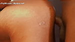 Sanjana took Aniket’s cock in her mouth and sucked it until the semen came