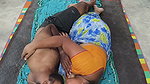 Desi Stepmom in Green Sari Hot Fuck. Indian Village Sex.