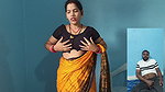 My Desi Bhabhi Showing Me Big Boobs and Big Ass on Video Call When She Alone at Home
