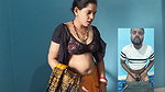 My Desi Bhabhi Showing Me Big Boobs and Big Ass on Video Call When She Alone at Home