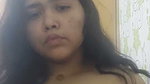 Horny Babe Teasing Pressing Licking Boobs (2) 2