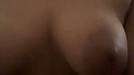 Horny Babe Teasing Pressing Licking Boobs (2) 6