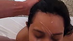 Cumslut Threesome Takes Cum On Face (2)