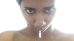 Indian Desi Girl Squeezing Her Boobs While Rubbing Her Pussy (2)