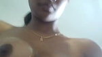 Indian Desi Girl Squeezing Her Boobs While Rubbing Her Pussy (2)