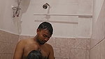 Desi Couple Gets Horny While Bathing (2)