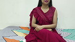 Hot Indian saara bhabhi pussy licking and hard fuck for teaching first sex to devar