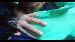Kissing and Pressing Boobs of Girlfriend