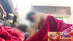 Newly wedded interracial couple lick, suck, blowjob and fuck