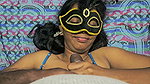 shy tamil girl trying blowjob for first time