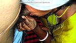 The sister-in-law called her brother-in-law and gave him oral sex in a desi style