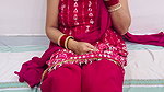 Indian Wife Video Call with Husband Seducing but Wife Cheats on a Husband While Having Sex with Devar in Hindi