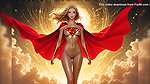 Lustrender Elf Heroine Golden Mist Descent Radiant Glow – Ai Video