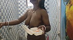 Village hot bhabi bathroom show
