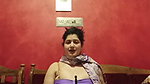 Busty bengali lady huge tits and navel in purple dress
