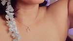 dheeptha in wet white dress with visible nipple