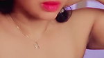 dheeptha in wet white dress with visible nipple