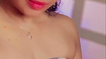 dheeptha in wet white dress with visible nipple