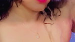 dheeptha in wet white dress with visible nipple