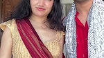 Marathi girl open navel in red saree 1