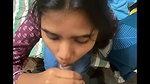 CUTE YOUNG TAMIL COLLEGE GF FIRST TIME GIVING BLOWJOB