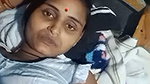 DESI BEAUTIFUL BHABHI SQUEEZING BIG BOOBS SHOWING HER BF JERKOFF ON VC