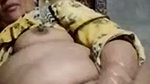 Desi lady showing boobs and fingering on video call