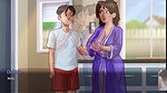 MILF STEP-MOM WAS SURPRISED! I FUCK HER IN THE KITCHEN WHILE STEPSIS IS THERE