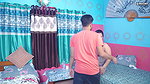 Desi Bold & Horny StepMom Shares Bed with Her Two StepSons at Same Time Hreesome. Hindi Audio
