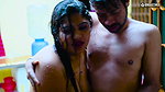 Seeing Desi Bhabhi Alka Bathing in the Open, Stepbrother Left Her in the Open