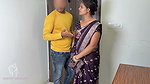 The Tender Garden Was Looking up at the Coconut Tree with the Saree up