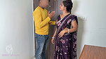 The Tender Garden Was Looking up at the Coconut Tree with the Saree up