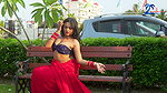 hot shree huge cleavage hot navel show photoshoot 2
