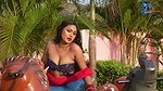 hot shree huge cleavage hot navel show photoshoot 2