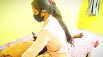 Asian Indian Desi New Couple Sanjana Majid Hardcore Making Love and Best Fucking Sweety Bhabhi sex with Blinkit Delivery Boy,