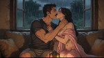 Barsaat Ki Raat Mein Padosi Ne Akeli Bhabhi Ko Tarpa Diya