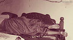 Cheating Indian Housewife in Saree Kissing in Bed & Giving Handjob to Lover