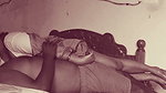 Cheating Indian Housewife in Saree Kissing in Bed & Giving Handjob to Lover
